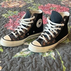 Converse Black and White High-Tops